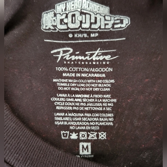 Primitive x My Hero Academia Dirty P Izuku Black T-Shirt - Picture 7 of 7